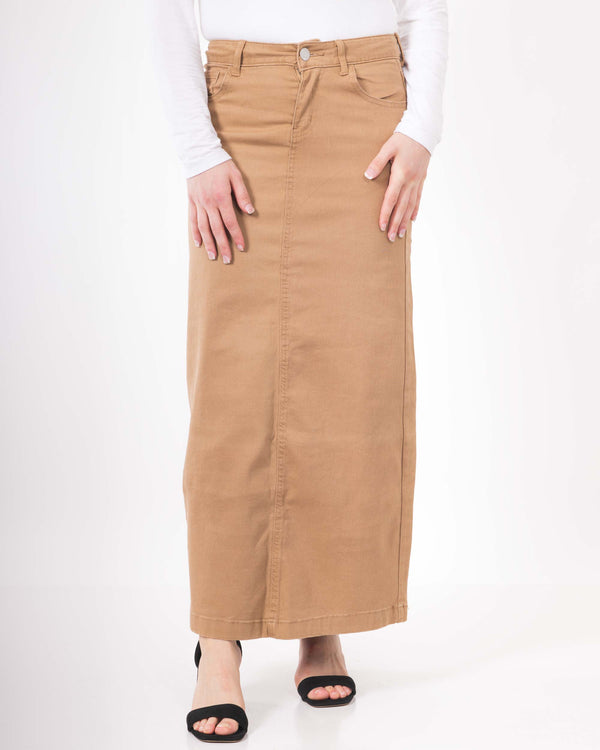 Maxi Khaki Skirt