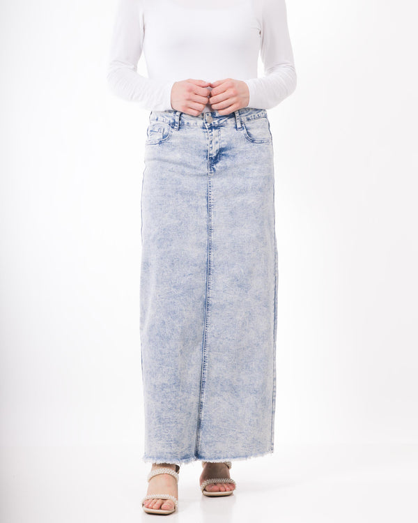 Claire's Maxi Denim Skirt