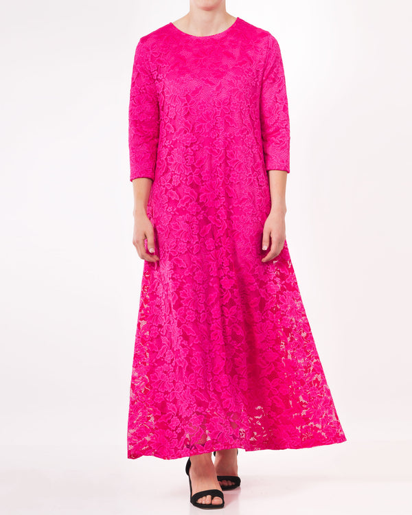 Fuchsia's Lace Dress
